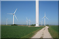 TQ9721 : Little Cheyne Court Wind Farm by Oast House Archive