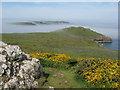 SM7509 : View over Wooltack Point to Skomer by Gareth James