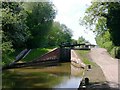 SP1756 : Wilmcote Bottom Lock No. 50 by David P Howard