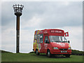 TQ8209 : Ice Cream Van on East Hill by Oast House Archive