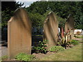 TR1935 : Chinese Headstones, Shorncliffe Military Cemetery by Oast House Archive