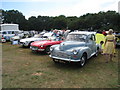 TQ9141 : Morris Minor & MG's at Darling Buds Classic Car Show  by Oast House Archive