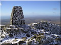 SH5646 : Trig Point, Moel Hebog by Chris Andrews