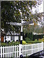 TQ6481 : Old roadsign on Rectory Road, Orsett by Geographer