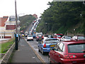 TQ8109 : Traffic on White Rock Road by Oast House Archive