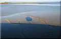 ST1972 : Shadows on the mud, Cardiff Bay by Dave Croker