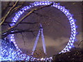 TQ3079 : London Eye at night by Paul Gillett