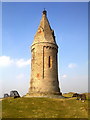 SD9602 : The Tower on Hartshead Pike by Steven Haslington