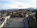 SH4762 : Castle Square, Caernarfon by Steven Haslington