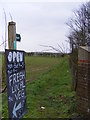 TM3861 : Footpath to Aldecar Lane by Geographer