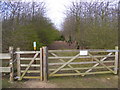 TM3759 : Footpath to Monks Valley House by Geographer