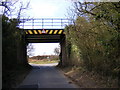 TM3758 : Burnt House Farm Bridge by Geographer