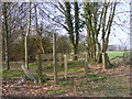 TM3761 : Bridleway to Deadman's Lane & St.Mary's Church by Geographer