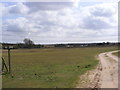 TM3759 : Footpath  crossing the Restricted Byway by Geographer