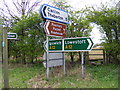 TM3764 : Footpath to Rendham Road (U2507) by Geographer