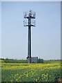 SK9974 : Communications antenna near A158 by Julian P Guffogg