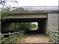 TM3156 : A12 Wickham Market Bypass Bridge by Geographer