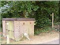 TM2446 : Footpath to Martlesham Heath & Gas Valve by Geographer