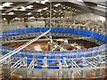 NX4343 : Rotary Parlour at Broadwigg Farm by Andy Farrington