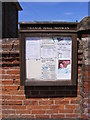 TG0329 : Hindolveston Village Notice Board by Geographer