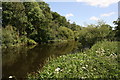 SJ4159 : The River Dee near Aldford by Jeff Buck