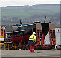 NS3274 : PS Comet replica at Ferguson's shipyard by Thomas Nugent