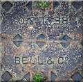 J5383 : Manhole cover, Groomsport by Rossographer