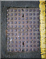 J5383 : Manhole cover, Groomsport by Rossographer