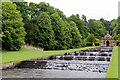 SK2670 : Cascade, Chatsworth House, Derbyshire by Christine Matthews