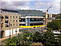 SE0925 : Broad Street Plaza from Northgate House, Halifax by Phil Champion