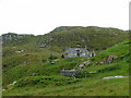 NG1792 : Dilapidated croft house at Aird Bheag by Dave Fergusson