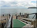 SH7883 : Landing stage at Llandudno Pier by Gerald England