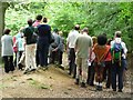 SE1426 : Participants on the Archaeology Walk, Judy Woods by Christine Johnstone