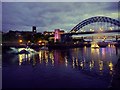 NZ2563 : 'Showboat', Newcastle Gateshead Bridges Festival by Andrew Curtis