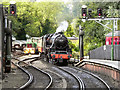 SE7984 : 45428 Eric Treacy Arriving at Pickering Station by David Dixon