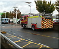 ST2995 : Welsh side of a fire engine, Cwmbran by Jaggery