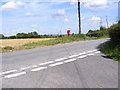 TM2151 : Stoney Road, Grunsdisburgh & Gull Corner Postbox by Geographer