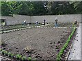 SO1408 : Restoration of the kitchen garden, Bedwellty Park by Robin Drayton