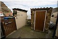 NZ7818 : Boathouse Yard, Staithes by Dave Hitchborne