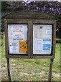 TM3174 : St.Mary's Church, Cratfield Notice Board by Geographer