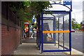 SP0583 : Bus shelter on Bristol Road, Bournbrook by Phil Champion