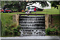 TQ8353 : Cascade, Leeds Castle, Kent by Christine Matthews