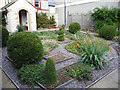 SH7877 : Parterre beds on the upper terrace, gardens at Plas Mawr by Phil Champion