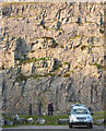 SD4972 : Bird watching at Warton Main Quarry by Karl and Ali