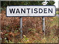 TM3754 : Wantisden sign by Geographer