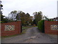 TM3653 : The entrance to Staverton House by Geographer