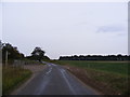 TM3651 : The road to Wantisden Hall & the footpath to John the Baptist Church, Wantisden by Geographer