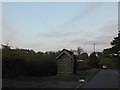 SO7940 : Bus shelter on road north of Welland by David Smith