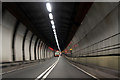 TQ5776 : Dartford Tunnel, under the River Thames by Christine Matthews