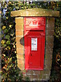 TM2171 : Chapel Lane Victorian Postbox by Geographer